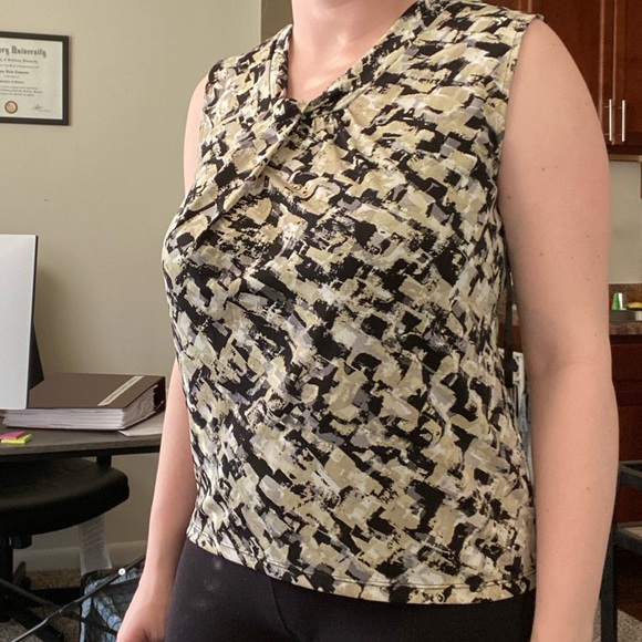 Jones Studio patterned work blouse - Picture 2 of 3